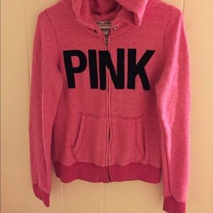 VS Pink hoodie size Large